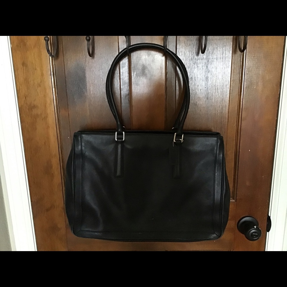Vintage Coach Handbag Tote Purse Travel Bag